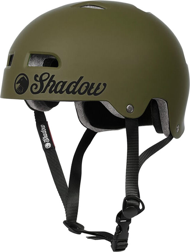 Шлем ВЕЛО BMX Shadow Classic (2L/XL) военно/зелёный 122-06013