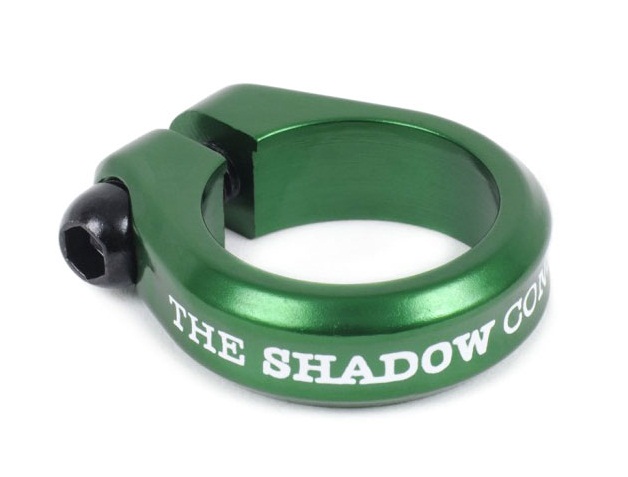 Подседельный зажим BMX Shadow Alfred, ф 25,4, темно-зеленый 193-06150 Подседельный зажим BMX Shadow Alfred, ф 25,4, темно-зеленый 193-06150
