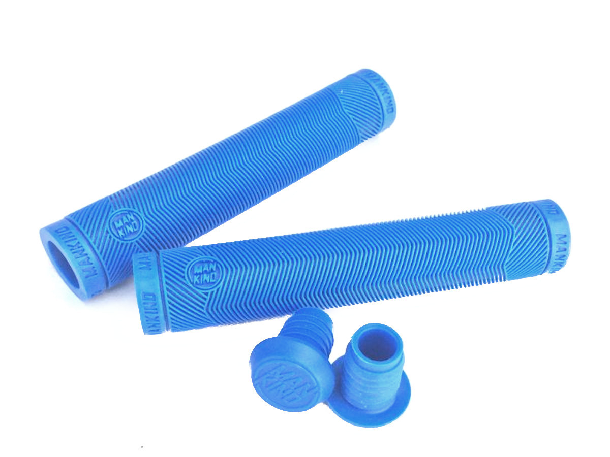 Ручки руля 160 мм, BMX Mankind Control Flangeless синие 927-0002 Ручки руля 160 мм, BMX Mankind Control Flangeless синие 927-0002