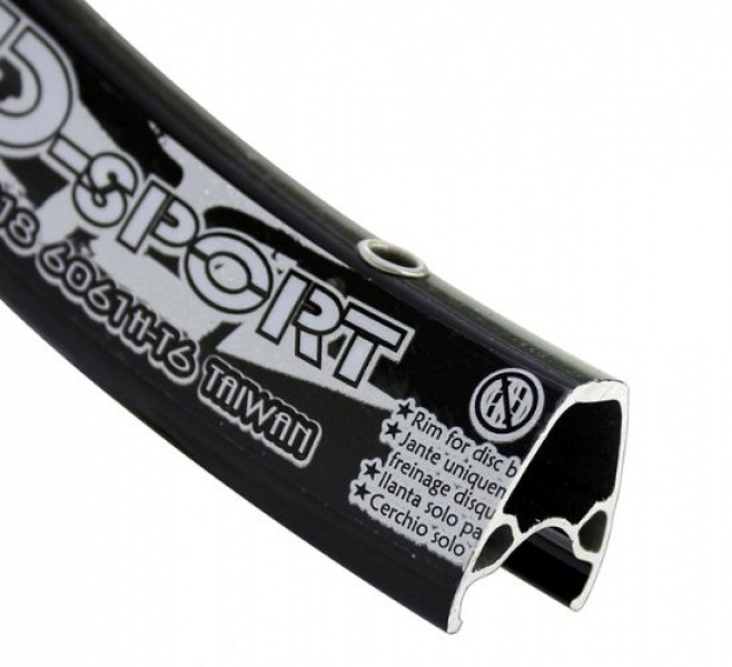 Обод 26x1,75-2,125 2-ой AL 32 сп, AlexRims XD SPORT, пистонир, D, SSE, чёрный ZTB16428 Обод 26x1,75-2,125 2-ой AL 32 сп, AlexRims XD SPORT, пистонир, D, SSE, чёрный ZTB16428