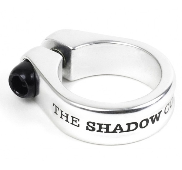 Подседельный зажим BMX Shadow Alfred, ф 25,4, полированный 114-06150 Подседельный зажим BMX Shadow Alfred, ф 25,4, полированный 114-06150