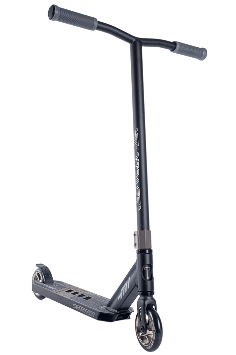 Самокат парковый AL кол. 110 мм ТТ Practic, Abec 9, black-grey