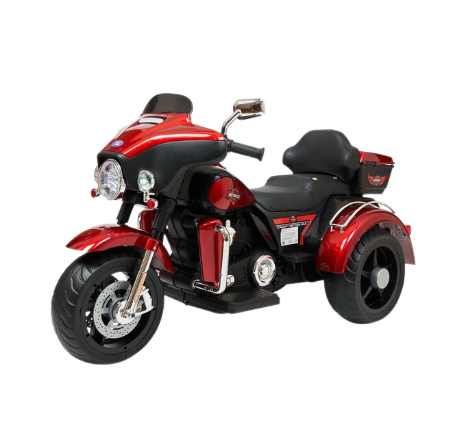 Мотоцикл АКБ 12V/7AH Harley-Davidson Moto 7173 2 мотора, красный краска