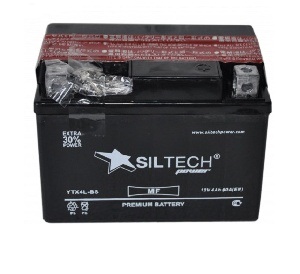 АКБ 12V10АH SILTECH DC1210 (12N9-3B) (135-75-139/100) 3700г., cух. заряж., электролит