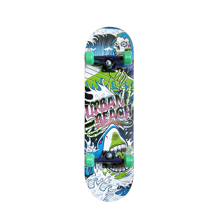 Скейтборд ТТ X-Game дэка Клён 78х20.5, S 11.5 мм, Abec 3-carbon