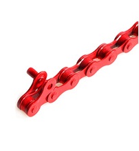 Цепь BMX 1ск. C 410TP CLARK`S 1/2"x1/8" 112зв. красная тефл. хром. с пином в упак. 3-138 Цепь BMX 1ск. C 410TP CLARK`S 1/2"x1/8" 112зв. красная тефл. хром. с пином в упак. 3-138