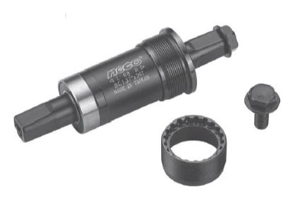 Картридж квад. L100/151 мм, FATBIKE, NECO B911, 1.37”x24T, пром. подш, болт, ZTB18015 Картридж квад. L100/151 мм, FATBIKE, NECO B911, 1.37”x24T, пром. подш, болт, ZTB18015