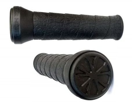 Ручки руля самокат парковый 130мм, BL 130CF, ТТ, заглуш, чёрные