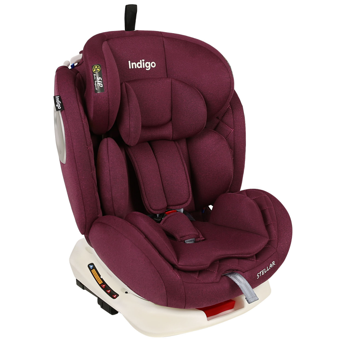 Автокресло Stellar Isofix YC06 0-36 кг (бордовый)