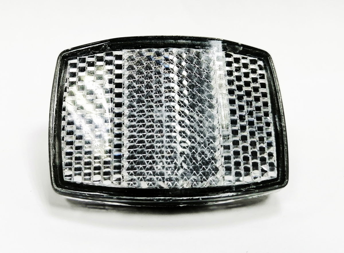 Катафот пл. М. квадратный белый Катафот пл. М. квадратный белый