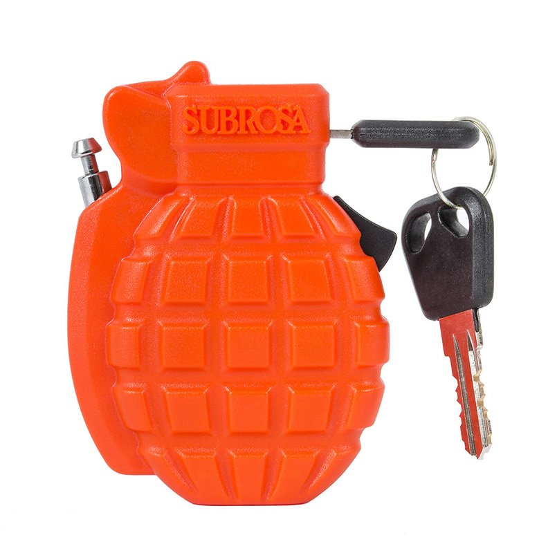 Противоугонка ключ Subrosa Combat, складная, оранжевая 503-14000 Противоугонка ключ Subrosa Combat, складная, оранжевая 503-14000