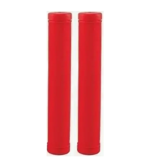 Ручки руля 178 мм, BMX H95, резиновые, красные, 00-170496 Ручки руля 178 мм, BMX H95, резиновые, красные, 00-170496