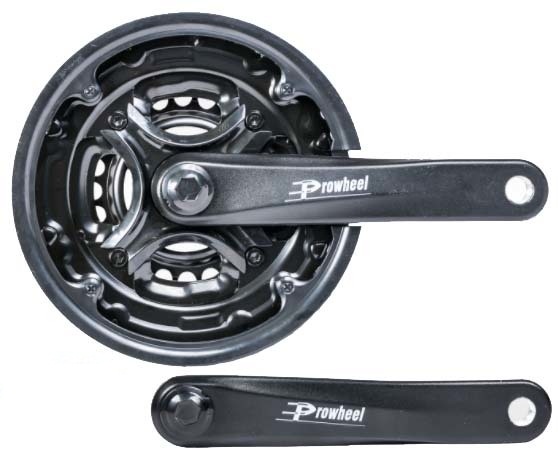 Шатуны AL 24/34/42 L170 мм под квад. Prowheel, черный 3012602-115 Шатуны AL 24/34/42 L170 мм под квад. Prowheel, черный 3012602-115