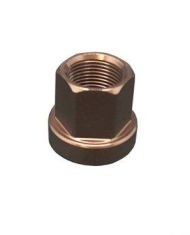 Гайка колеса ВМХ 14мм, AL-7075, коричневая, ZTB98154 Гайка колеса ВМХ 14мм, AL-7075, коричневая, ZTB98154