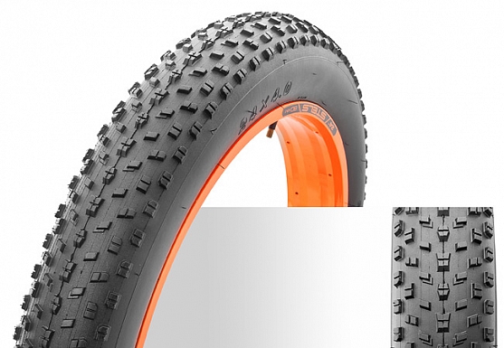 Покрышка с кам. 24 - 4,00 (100-507) FatBike Чао H-5176 шип. Покрышка с кам. 24 - 4,00 (100-507) FatBike Чао H-5176 шип.