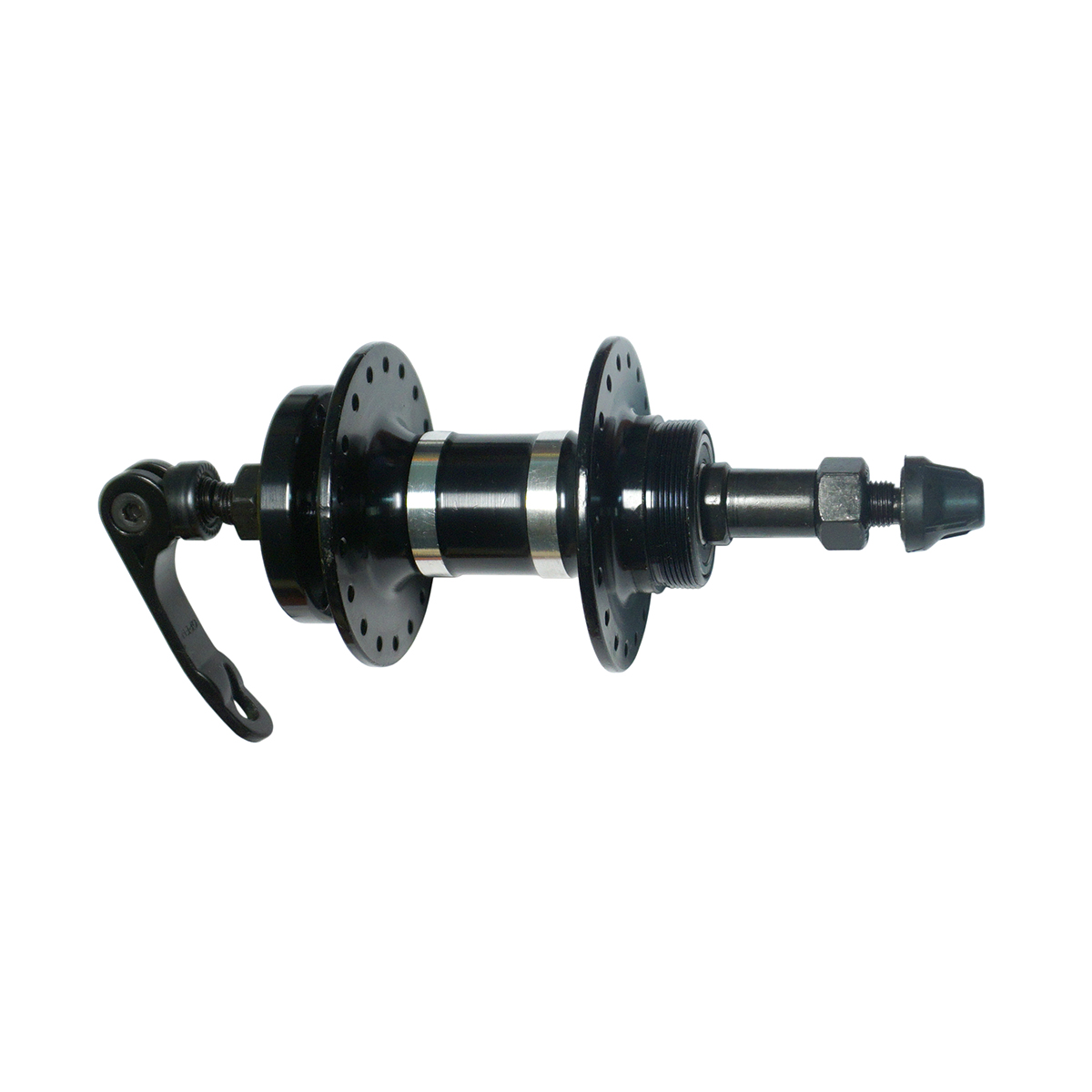 Втулка задн. 36 сп. AL, SHUNFENG TBS QS-411R, DISC 6 отв, пром. подш, эксц, черная ZTB20171