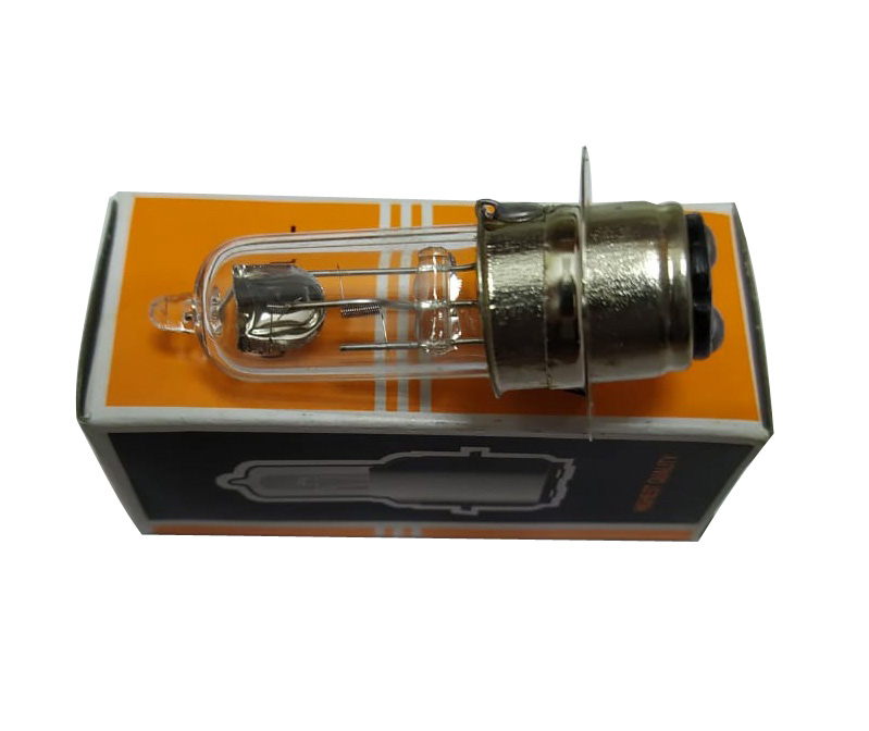 Лампа перед. фары HD12V35W35W, P15D-25-1, галогеновая, прозрачная ALPHA