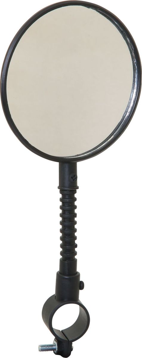 Зеркало пл. на гибк. ножке с катаф, 80 мм. L 160, чёрное, 3236003