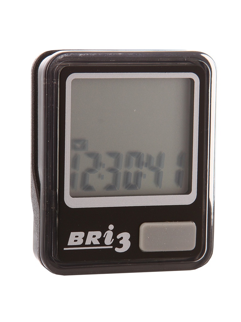 Велокомп BRI-3, 10 функций, черный 060009