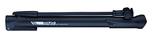 Насос пл. GIYO GM-64P, Т ручка, шланг, AV/FV, чёрный, 6-190640