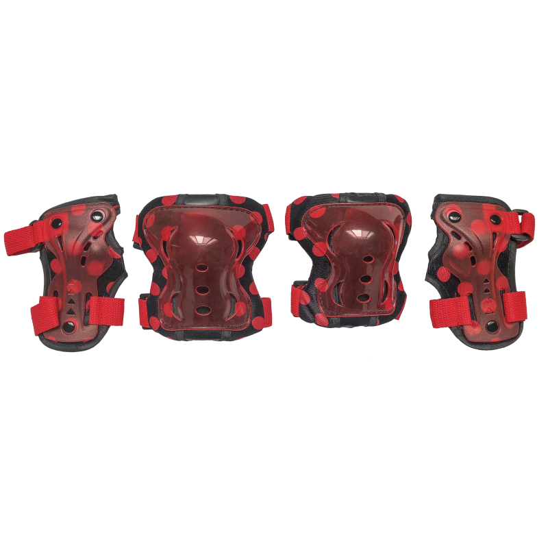 Защита Safety line 300 (M) (локтей, коленей) черно-красный Защита Safety line 300 (M) (локтей, коленей) черно-красный