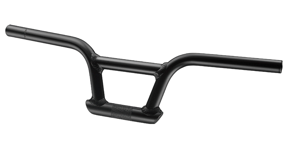 Руль BMX AL, ZOOM MX-AL-470, с перемыч, ф22,2, W450, H88, чёрный, ZTB17799 Руль BMX AL, ZOOM MX-AL-470, с перемыч, ф22,2, W450, H88, чёрный, ZTB17799