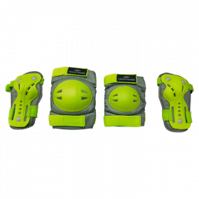 Защита Safety line 500 (S) (локтей, коленей) салатово-серый Защита Safety line 500 (S) (локтей, коленей) салатово-серый
