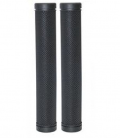Ручки руля 178 мм, BMX H95, резиновые, чёрные, 00-170495