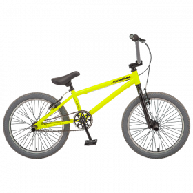 20д. BMX TechTeam Duke, 1ск, V-BRAKE, рама AL, 48 сп, 4 пэги, жёлто-черный 20д. BMX TechTeam Duke, 1ск, V-BRAKE, рама AL, 48 сп, 4 пэги, жёлто-черный