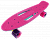 Скейт-Пениборд ТТ Shark 22 (дэка пл. 56 см), pink/sea blue, Abec 7 Chrome