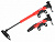 Насос пл. GIYO GP-77, Т ручка, 2х. поршн. 8 атм. AV/FV, 210х27 мм. красно-чёрный, 320031