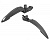 Крыло перед. пл. 26-29д. AUTHOR X-Bow, быстросъём, чёрное, 8-16150021