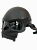 Шлем каска, MASEI 419 череп, L(59-60), черный матовый