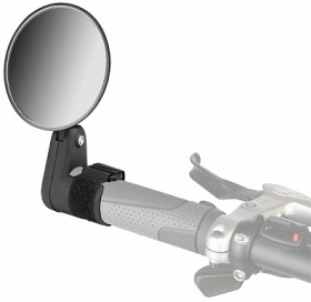 Зеркало St. DX-2002V пл. в ручку ф 75 мм L 125 мм левое черное 220015 Зеркало St. DX-2002V пл. в ручку ф 75 мм L 125 мм левое черное 220015