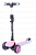 Самокат перед. 2-кол. 120 мм свет. ТТ SURF GIRL, AL рег. ручка, Abec 9 Chrome, pink/white