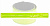 Полоса отражающ, JY-1006, 29см, скручиваемая, зелёная, 560101