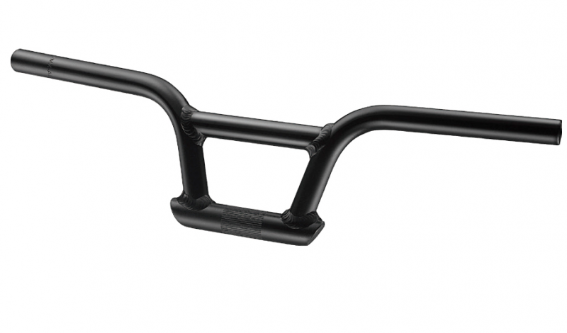 Руль BMX AL, ZOOM MX-AL-470, с перемыч, ф22,2, W450, H88, чёрный, ZTB17799 Руль BMX AL, ZOOM MX-AL-470, с перемыч, ф22,2, W450, H88, чёрный, ZTB17799