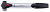 Насос AL GIYO GP-76Т, Т ручка, 2х. поршн. 8 атм. AV/FV, 280х27 мм. медно-чёрный
