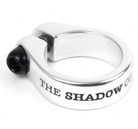 Подседельный зажим BMX Shadow Alfred, ф 25,4, полированный 114-06150 Подседельный зажим BMX Shadow Alfred, ф 25,4, полированный 114-06150