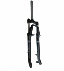 Вилка 28д. ф 1-1/8", Disk IS /V-brake, L 260 мм., б/резьб. пруж-эласт. 80 мм., (мех. Lockout), AL, R Вилка 28д. ф 1-1/8", Disk IS /V-brake, L 260 мм., б/резьб. пруж-эласт. 80 мм., (мех. Lockout), AL, R