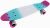 Скейт-Пениборд ТT Muiticolor 22 (дэка пл. 56х15), pink/sea blue, Abec 7 Chrome