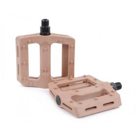 Педали пл. BMX Shadow Surface, ф 9/16, насыпные, коричневые 110-06428
