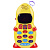 Телефон B391566-R2 "Умка", Винни-Пух, LED-экран, свет, звук