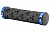 Ручки руля 130 мм, XH-G181BL, матер. Kraton, AL кольца, чёрно-синие, 150233