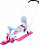 Снегокат Тимка спорт 6 ТС6-М/ЕР 4 колеса, толкатель, сиденье 445Х200, с единорогом от магазина 2 колеса 34