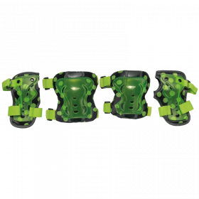 Защита Safety line 300 (M) (локтей, коленей) черно-салатовый Защита Safety line 300 (M) (локтей, коленей) черно-салатовый