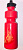 Бутылочка пл. 600 мл. DL-500F, ПЛАМЯ, крышка-клапан, красная