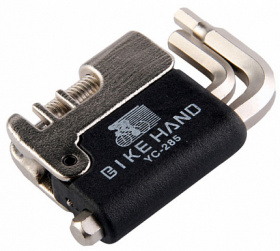 Мультитул, шестигр. 4/5/6 мм, выжимка цепи, BIKE HAND YС-285, 230018 Мультитул, шестигр. 4/5/6 мм, выжимка цепи, BIKE HAND YС-285, 230018