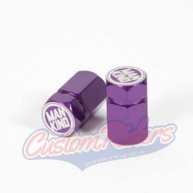 Колпачок камеры ВМХ Mankind Valve Caps фиолетовый, (2 шт.) 916-0001