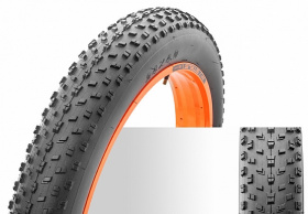 Покрышка с кам. 24 - 4,00 (100-507) FatBike Чао H-5176 шип. Покрышка с кам. 24 - 4,00 (100-507) FatBike Чао H-5176 шип.